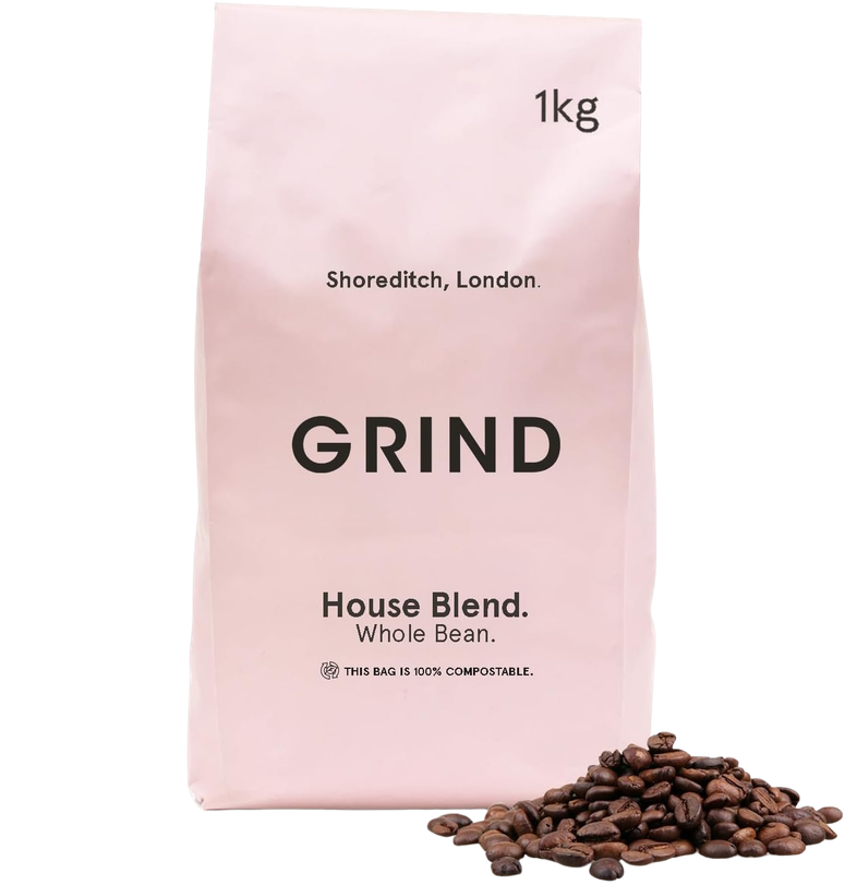 GRIND House Blend coffee bag
